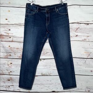 Silver Jeans Co. Size 18/29L Blue Denim Boyfriend Jeans